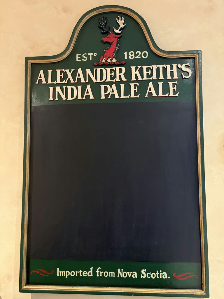 Alexander Keith’s India Pale Ale Bar Chalkboard - image 2 of 8