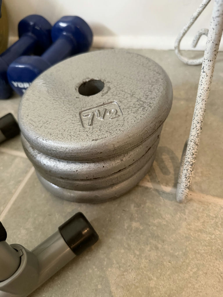 Trek Stationary Bike, Free Weights & Fitness Equipment - image 8 of 15