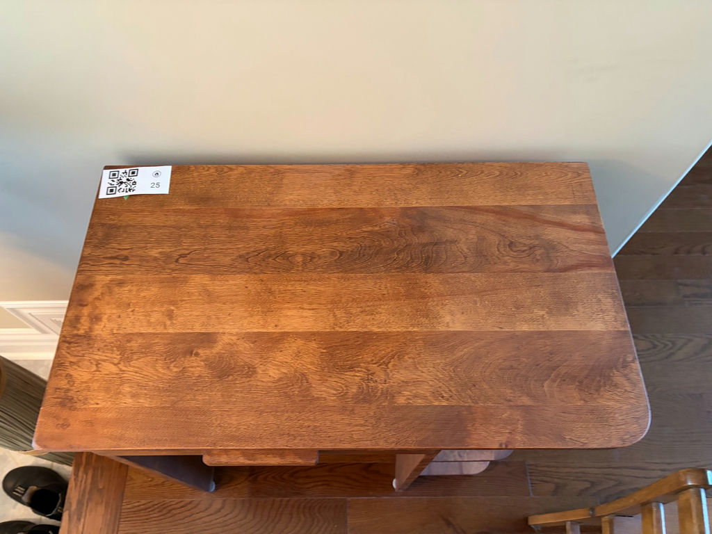 Solid Wooden Desk & Wooden Chair - image 12 of 12
