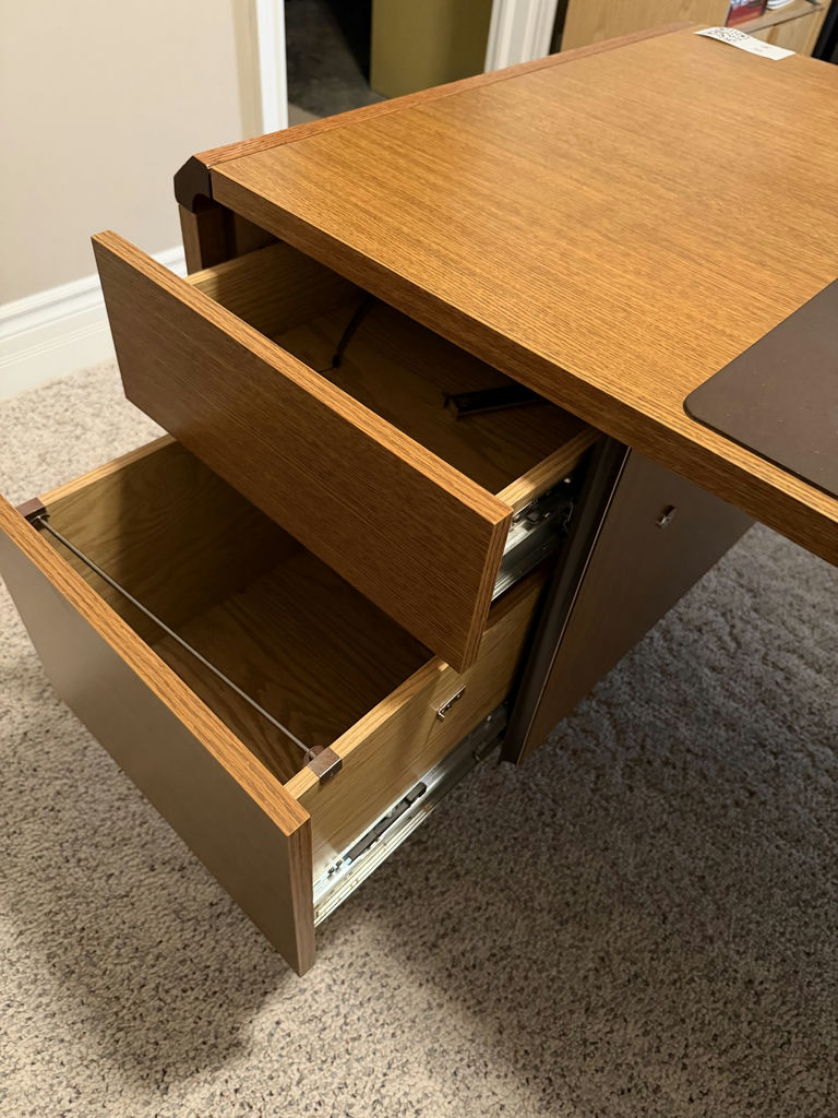 Double Pedestal Desk - image 2 of 7