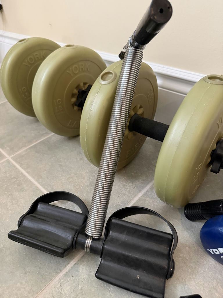 Trek Stationary Bike, Free Weights & Fitness Equipment - image 11 of 15