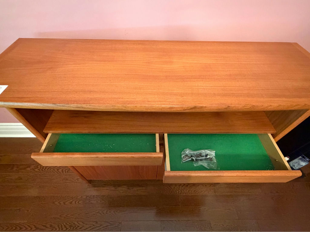 MCM Solid Wood Sideboard Buffet - image 3 of 11