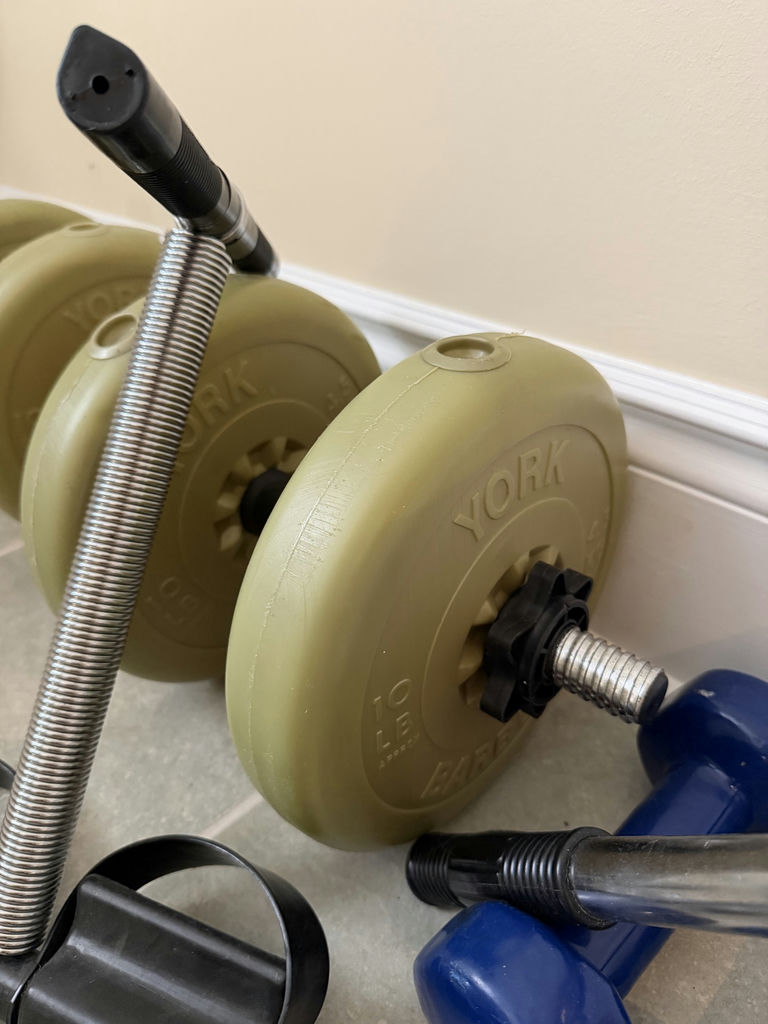 Trek Stationary Bike, Free Weights & Fitness Equipment - image 12 of 15