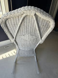 White Wicker Rocking Chair - thumbnail 12 of 14