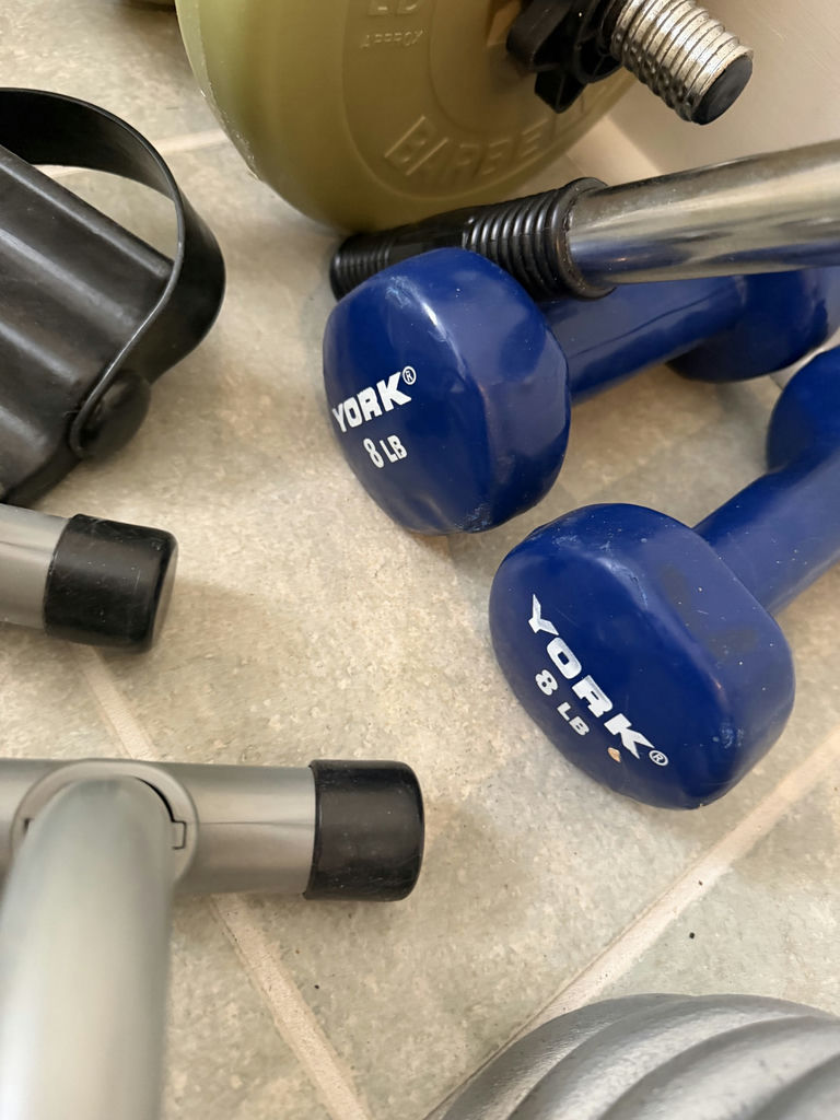 Trek Stationary Bike, Free Weights & Fitness Equipment - image 10 of 15