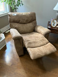 LAZBOY Suede Recliner - thumbnail 3 of 10