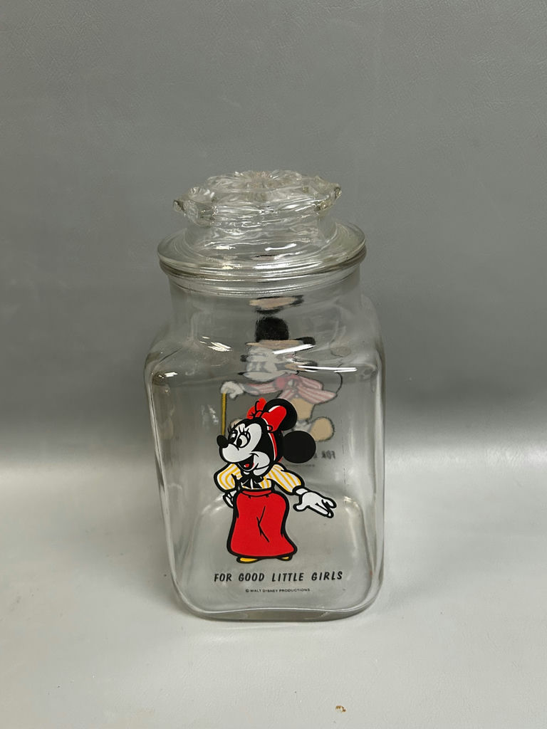 Vintage Disney Glass Candy Jar/Storage Jar - image 2 of 7