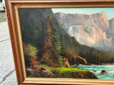 Textured Landscape Oil on Canvas - thumbnail 3 of 5