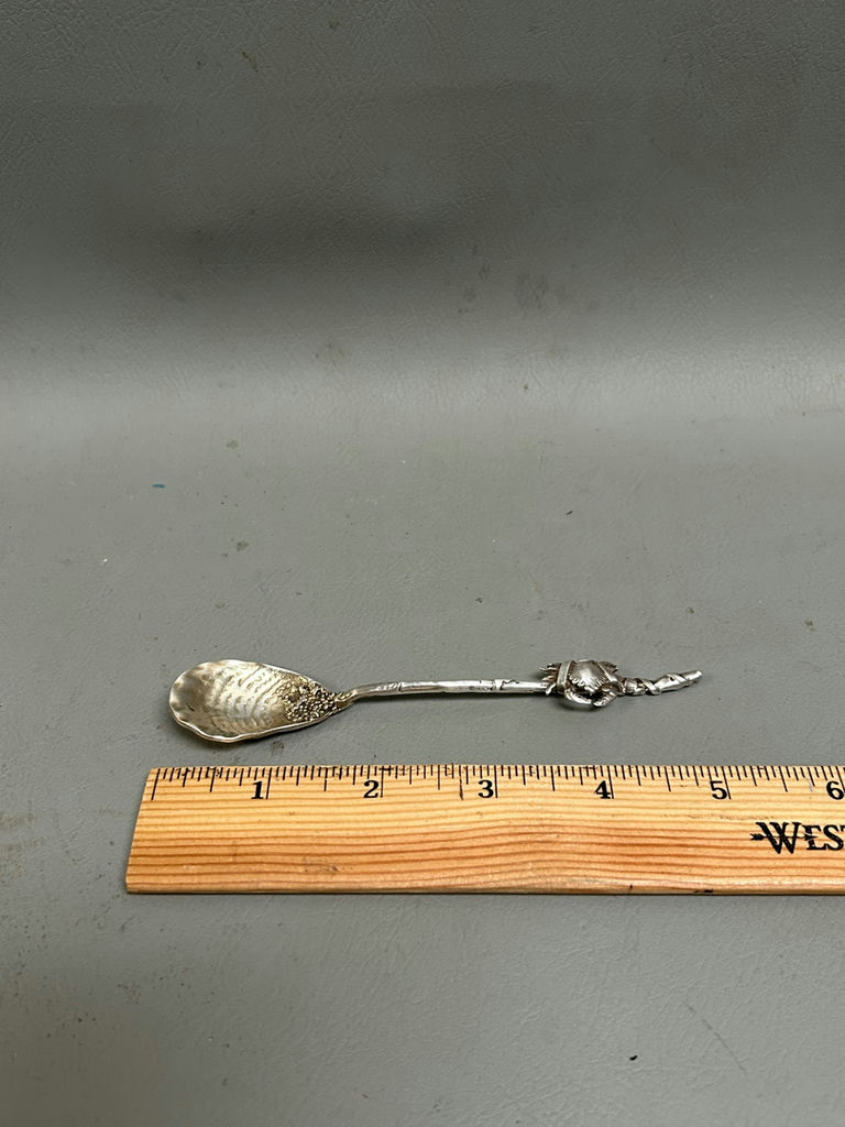 Antique Sterling Gorham Crab Handle Spoon - image 9 of 9