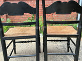 Hitchcock Rush Seat Eagle Back Chairs - thumbnail 3 of 6