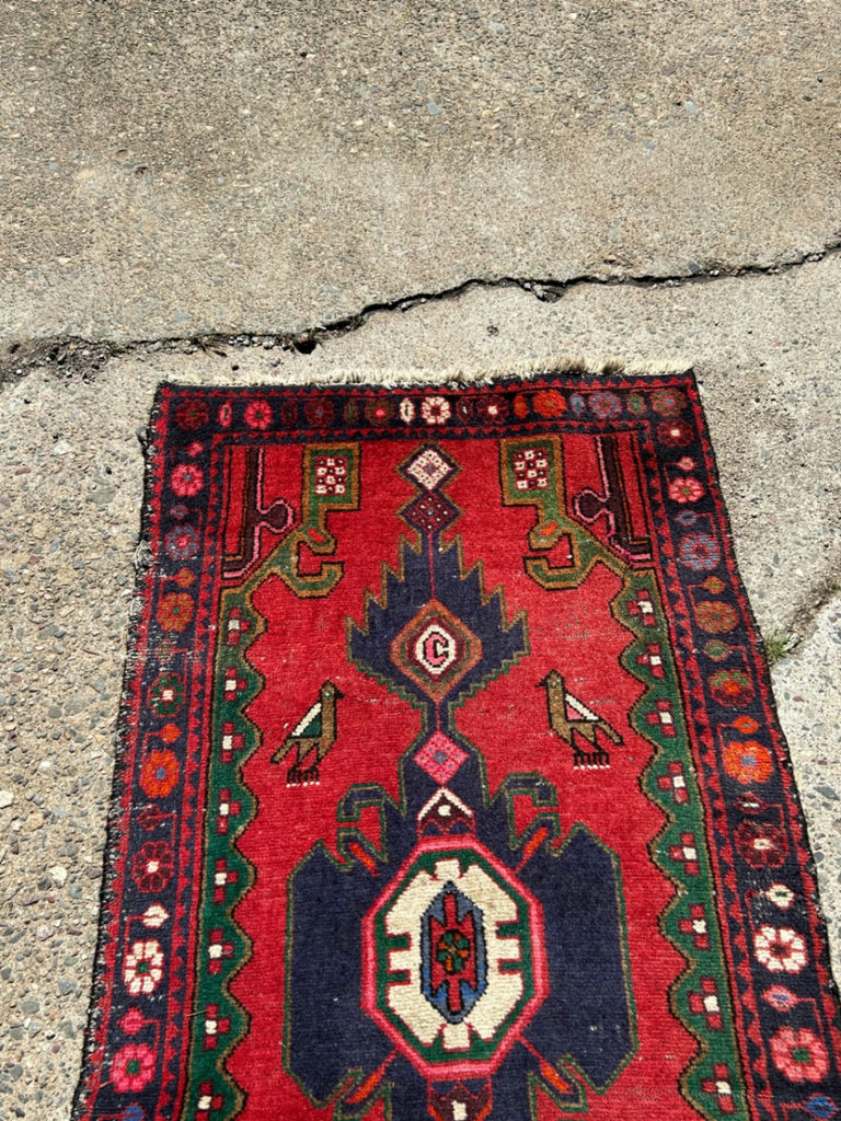 Handwoven Persian Runner Rug  - image 4 of 6