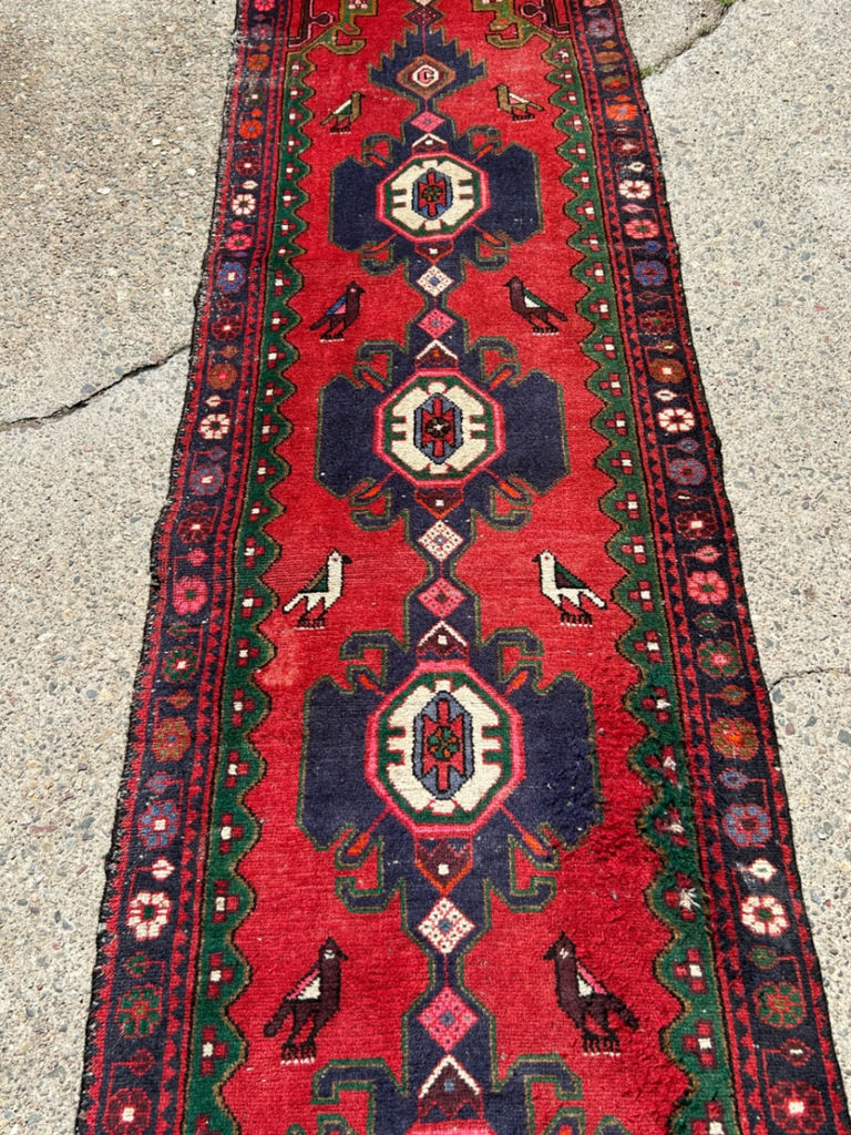 Handwoven Persian Runner Rug  - image 3 of 6