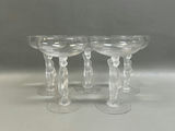 Vintage Bayel Frosted Nude Female Champagne Coupes - thumbnail 1 of 6