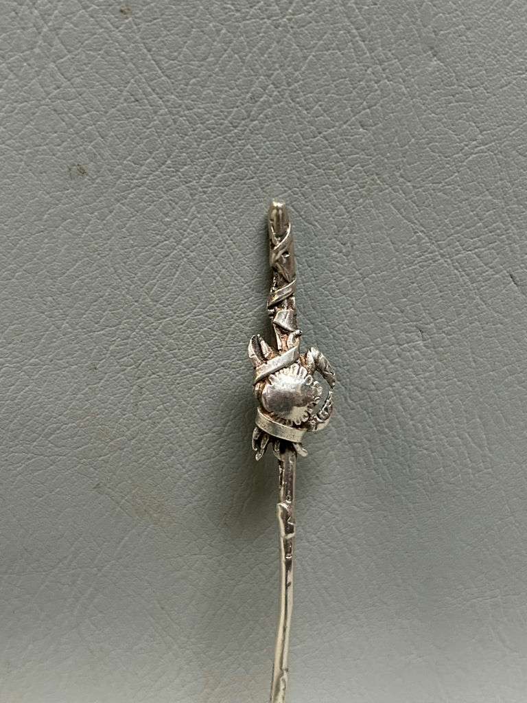 Antique Sterling Gorham Crab Handle Spoon - image 5 of 9
