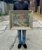Signed Webster Landscape Oil on Canvas - thumbnail 2 of 5
