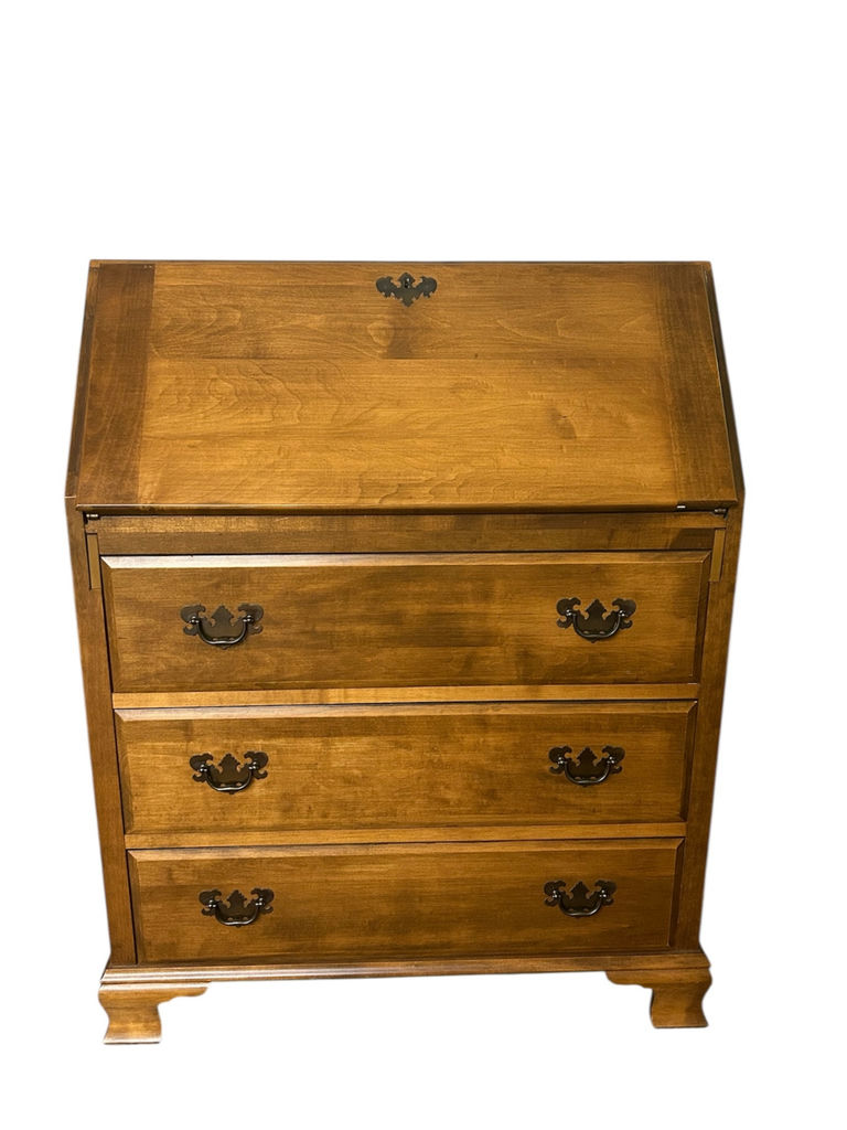 Maddox Furniture Slant Top Secretary Desk Vintage - image 1 of 7