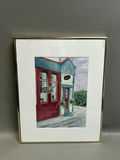Storefront Watercolor Painting Signed Conway - thumbnail 1 of 4
