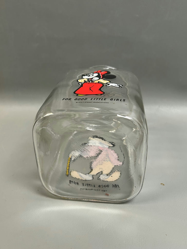 Vintage Disney Glass Candy Jar/Storage Jar - image 5 of 7
