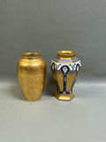 Pickard Gold Porcelain Vases 2 - thumbnail 1 of 6