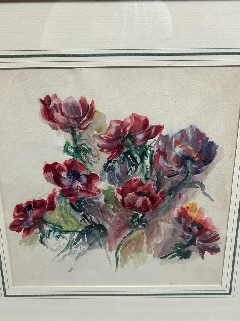 Still Life Floral Bouquet Watercolor Painting - image 2 of 4