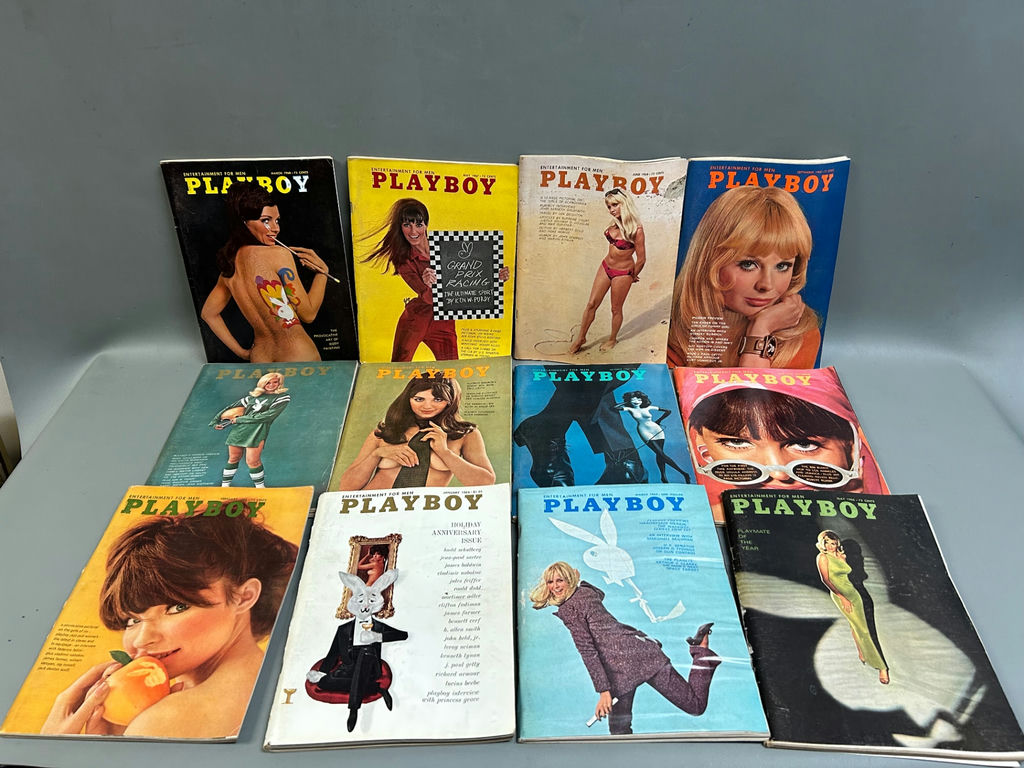 1960s Playboy Magazines - image 2 of 4