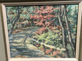 Signed Webster Landscape Oil on Canvas - thumbnail 4 of 5
