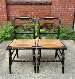 Hitchcock Rush Seat Eagle Back Chairs - thumbnail 2 of 6