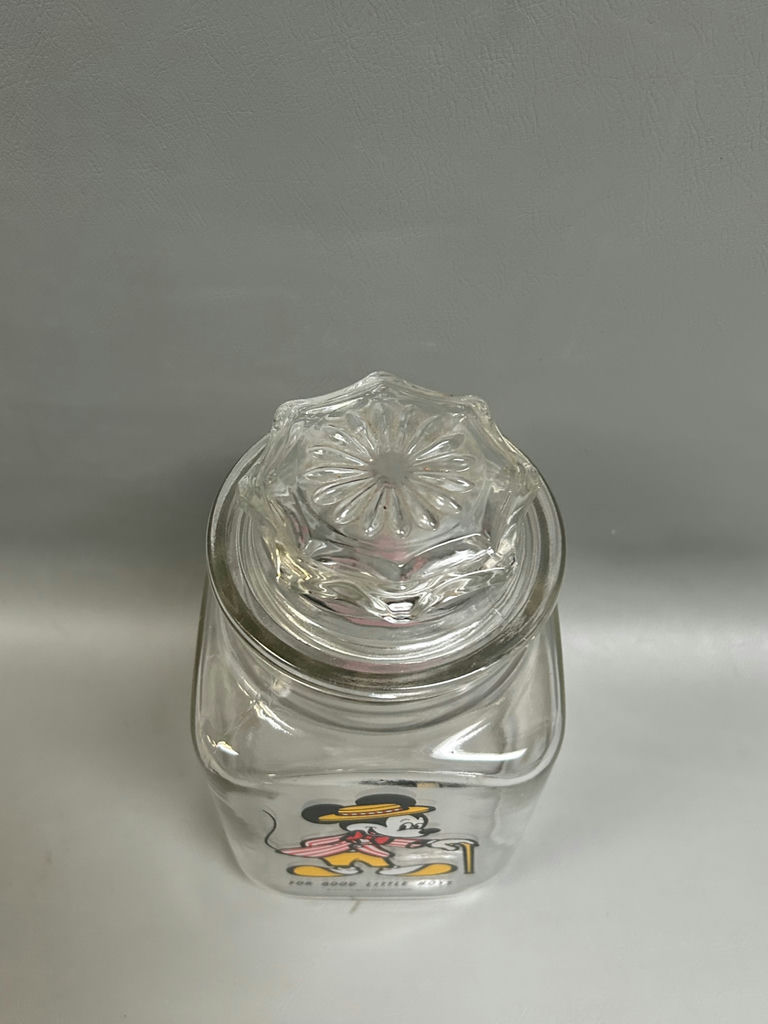 Vintage Disney Glass Candy Jar/Storage Jar - image 4 of 7