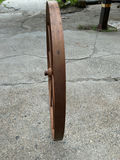 Large Antique Yarn Spinning Wheel  - thumbnail 5 of 5