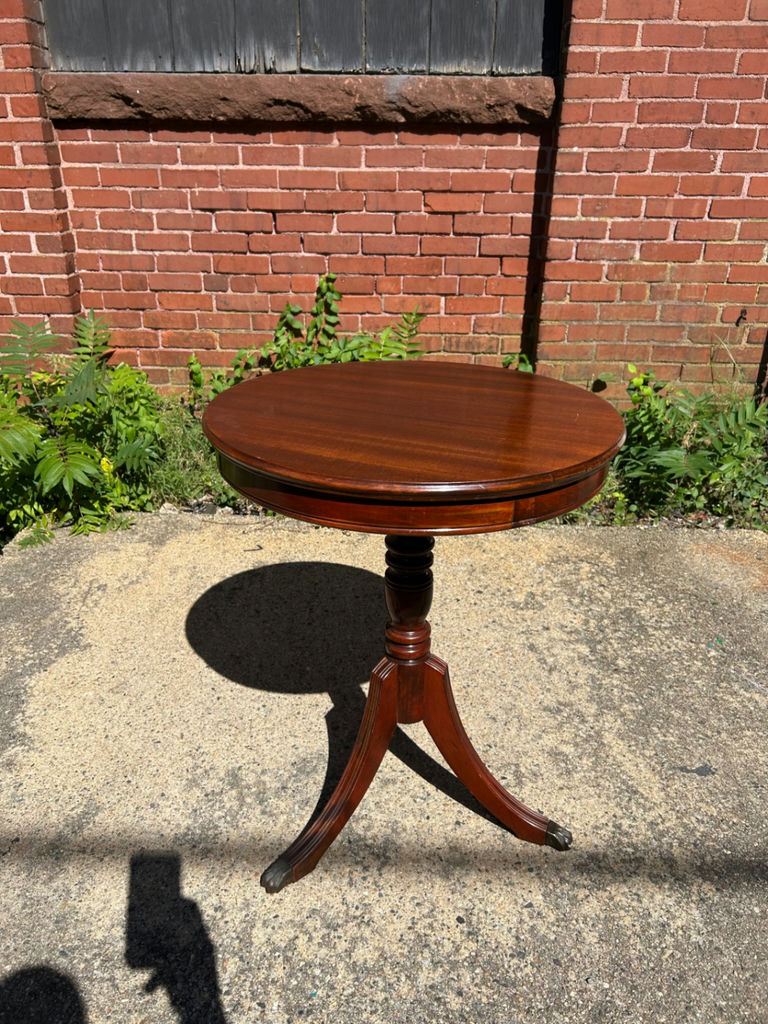Round Pedestal Side Table  - image 1 of 4