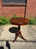 Round Pedestal Side Table - thumbnail 1 of 4