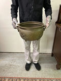 Antique Chinese Japanese Bonze Figurative Jardinière  - thumbnail 2 of 7