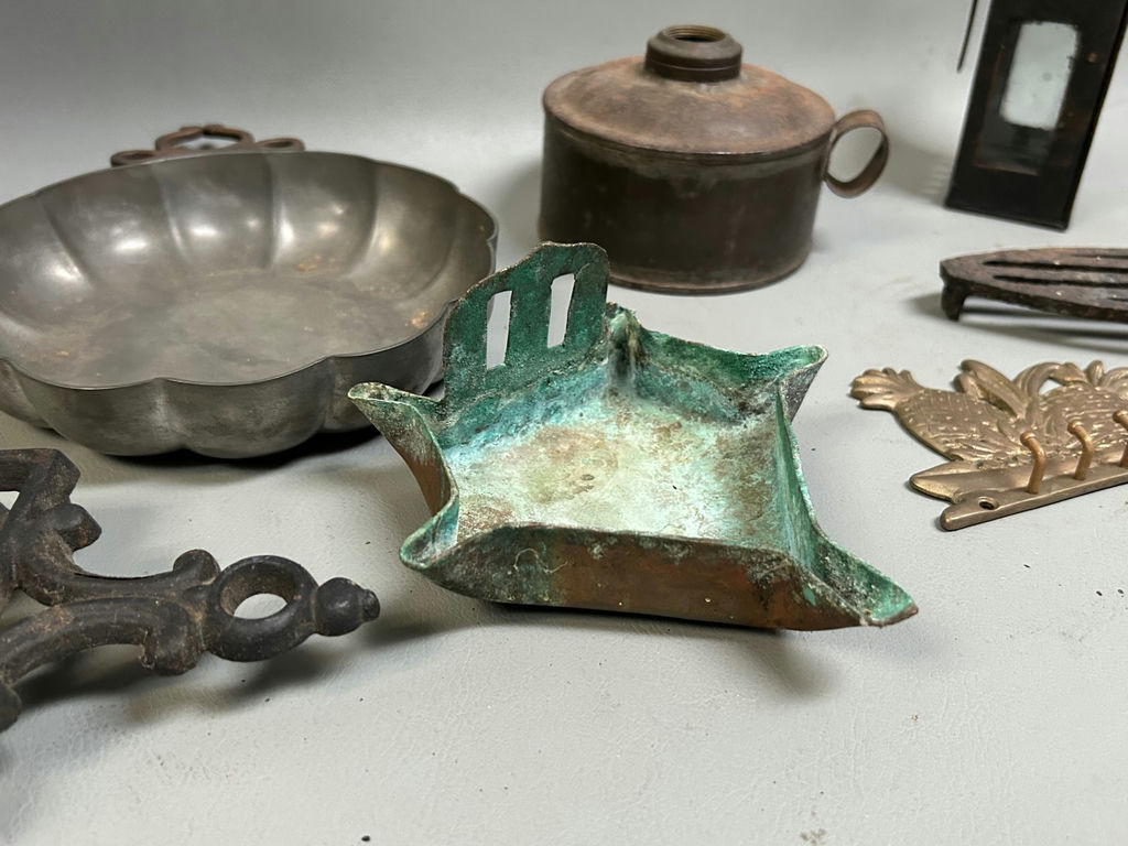 Antique Tin-Cast-iron Misc Items  - image 8 of 8