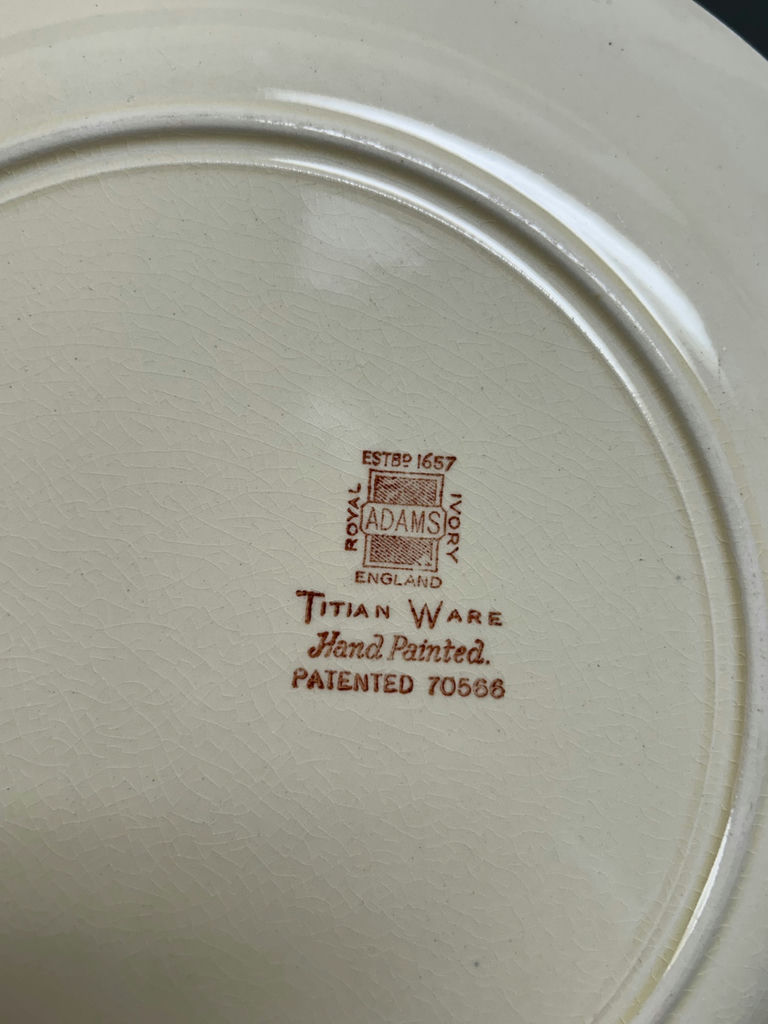 Titian Ware Adams Dinner Plates  - image 2 of 4