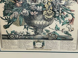 Autumn 12 Months of Flowers H. Fletcher Engraving  - thumbnail 2 of 4