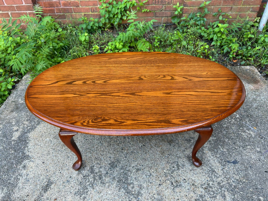 Mid-Century Cherry Coffee Table - image 2 of 4
