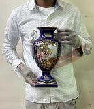 Limoges Figural Porcelain Vase 13'' - thumbnail 2 of 6
