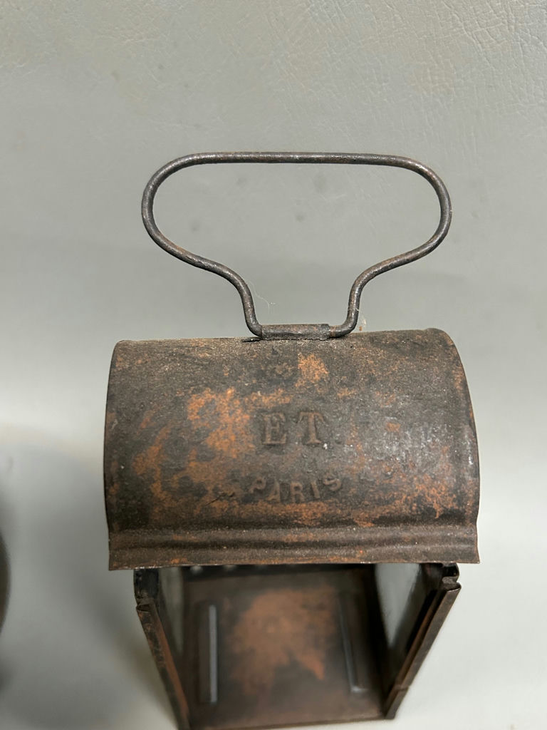 Antique Tin-Cast-iron Misc Items - image 4 of 8