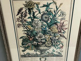 Autumn 12 Months of Flowers H. Fletcher Engraving - thumbnail 4 of 4