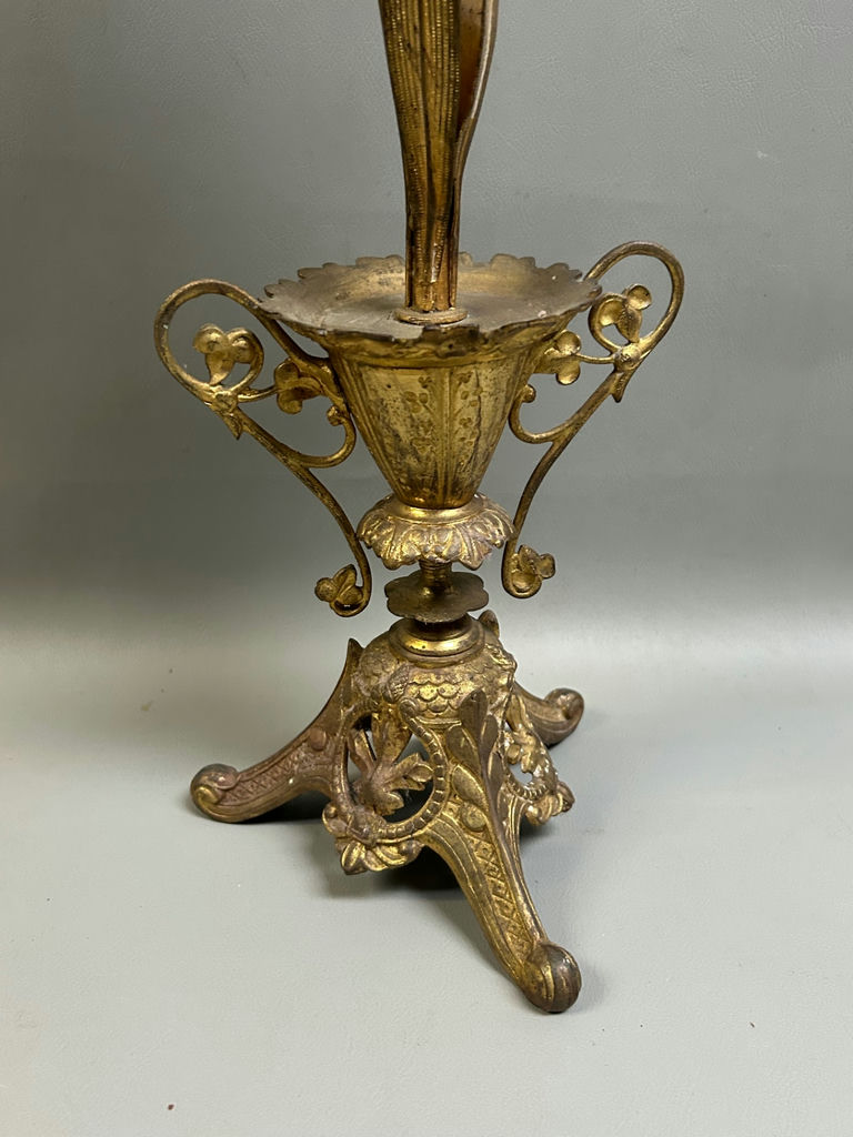 Mid-Century French Brass Bouquet 32.5'' - image 4 of 7