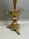Mid-Century French Brass Bouquet 32.5'' - thumbnail 4 of 7