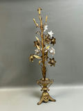 Mid-Century French Brass Bouquet 32.5'' - thumbnail 6 of 7