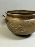 Antique Chinese Japanese Bonze Figurative Jardinière  - thumbnail 3 of 7