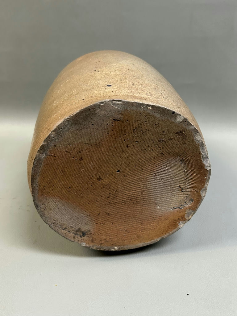 1900s 2 Gallon Stoneware Pottery Jug  - image 5 of 5
