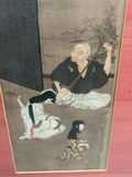 Japanese Woodblock of Musicians  - thumbnail 2 of 4