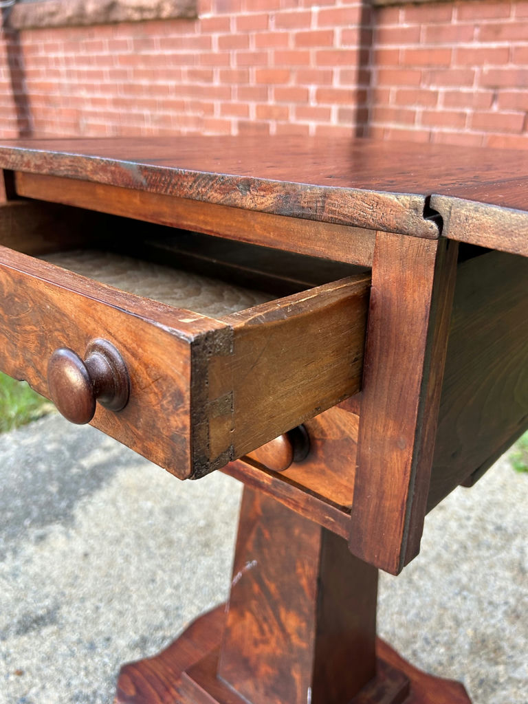 Antique Empire Dropleaf Work/Side Table  - image 4 of 6