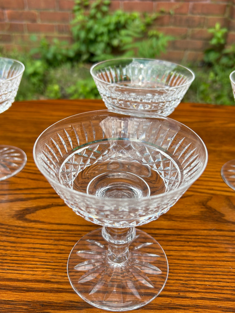 Waterford Tramore Crystal Champagne Stem Glasses - image 5 of 6