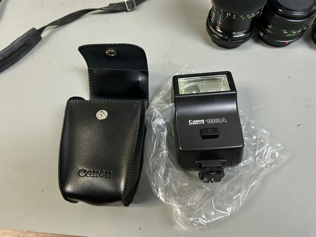 Group of Vintage Canon Cameras - image 2 of 6