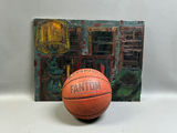 Abstract Living Room Scene Oil Painting - thumbnail 3 of 4