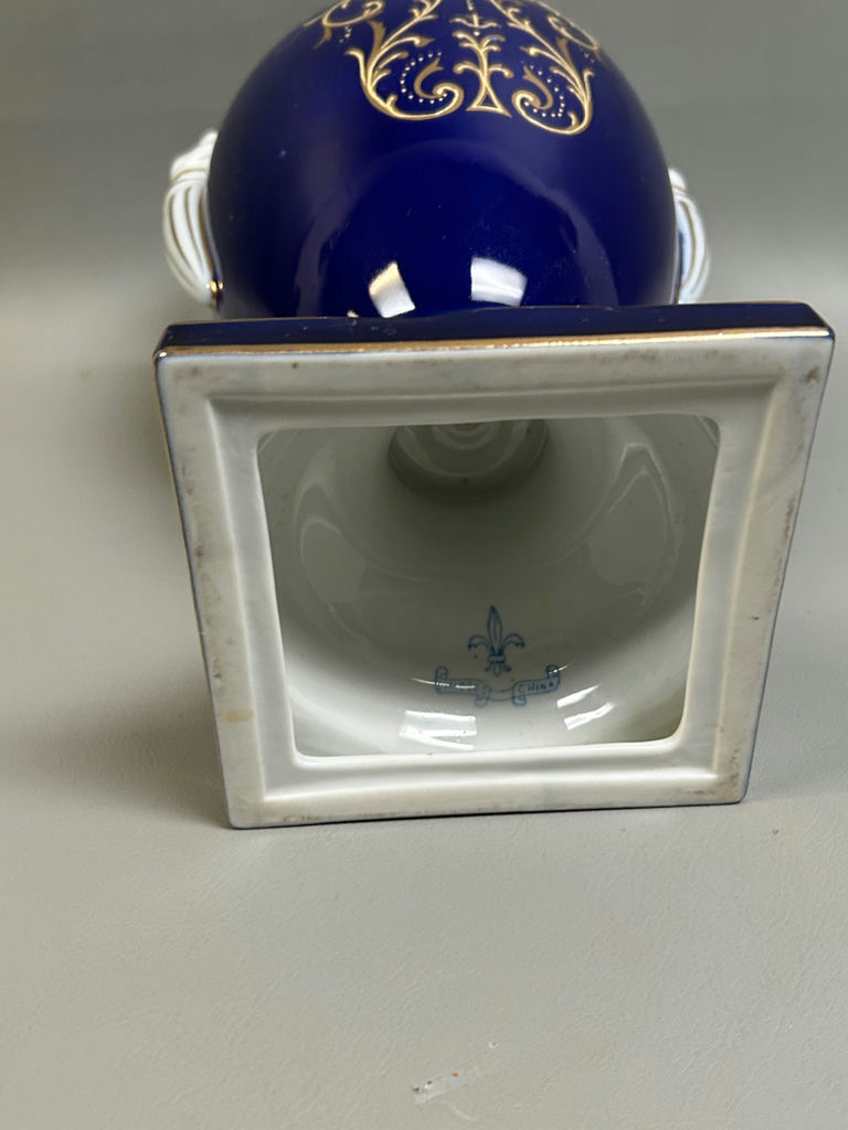 Limoges Figural Porcelain Vase 13'' - image 6 of 6